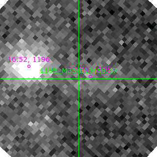 M33-013459.47 in filter I on MJD  58420.100
