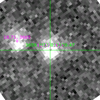 M33-013459.47 in filter V on MJD  58812.220