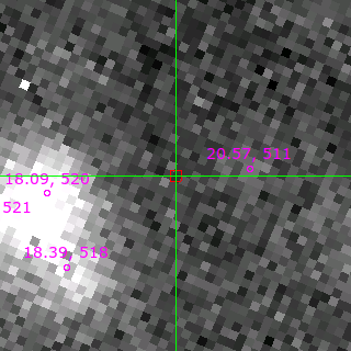 M33-1 in filter B on MJD  58043.160