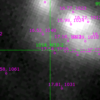 M33-2 in filter R on MJD  58043.100