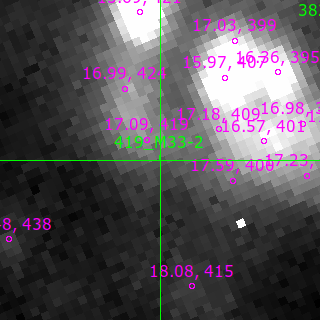 M33-2 in filter R on MJD  60564.220