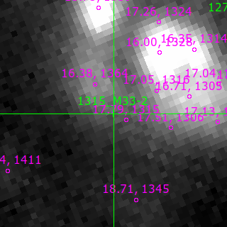 M33-2 in filter R on MJD  60594.120