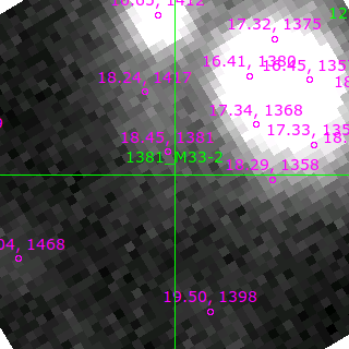 M33-2 in filter V on MJD  59161.110