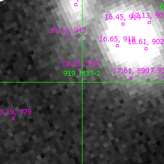 M33-2 in filter V on MJD  60227.140