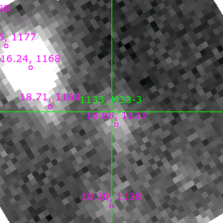 M33-3 in filter B on MJD  59056.380