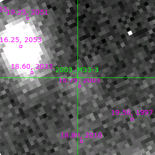 M33-3 in filter B on MJD  59879.130