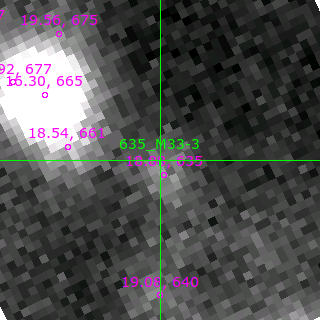 M33-3 in filter B on MJD  59904.120
