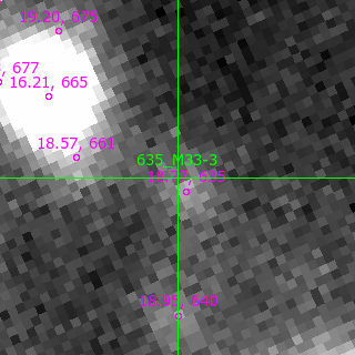 M33-3 in filter B on MJD  60290.170