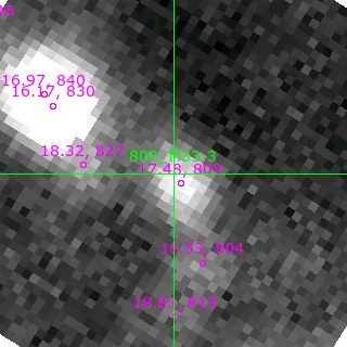 M33-3 in filter R on MJD  58317.370