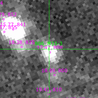 M33-3 in filter R on MJD  60504.380