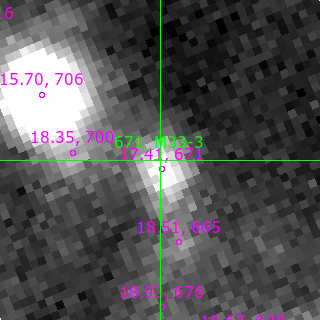 M33-3 in filter R on MJD  60612.150