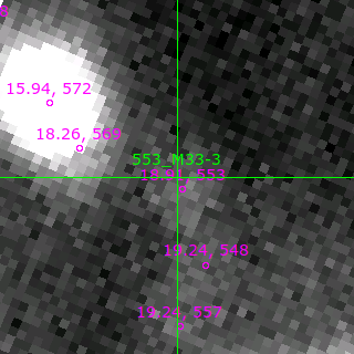 M33-3 in filter V on MJD  57964.330