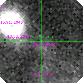 M33-3 in filter V on MJD  58433.010