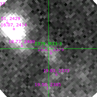 M33-3 in filter V on MJD  58673.380