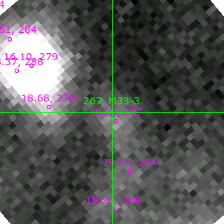 M33-3 in filter V on MJD  58695.360