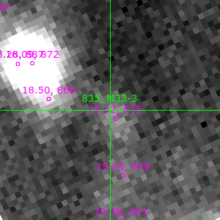 M33-3 in filter V on MJD  59823.240