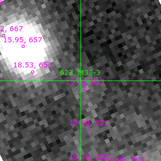 M33-3 in filter V on MJD  59851.140