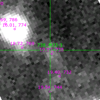 M33-3 in filter V on MJD  59904.120