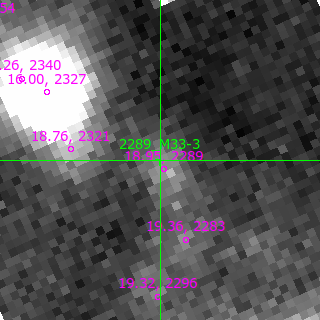 M33-3 in filter V on MJD  60290.170