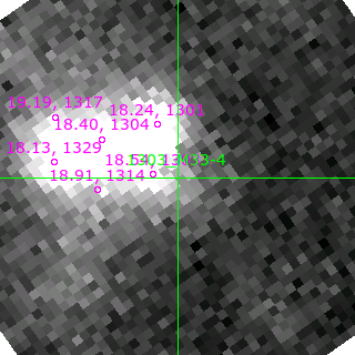 M33-4 in filter B on MJD  58784.120