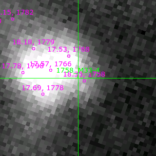 M33-4 in filter R on MJD  57634.370