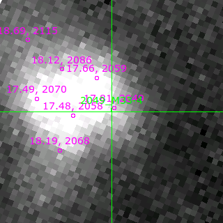 M33-4 in filter R on MJD  57964.330