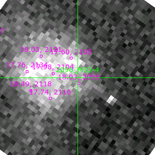 M33-4 in filter R on MJD  58342.400