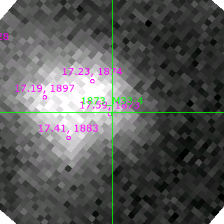 M33-4 in filter R on MJD  58375.140