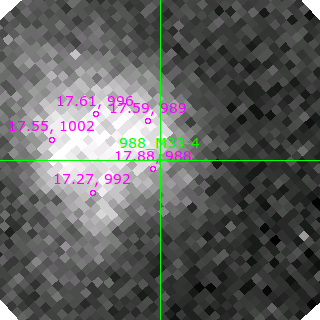 M33-4 in filter R on MJD  58672.390