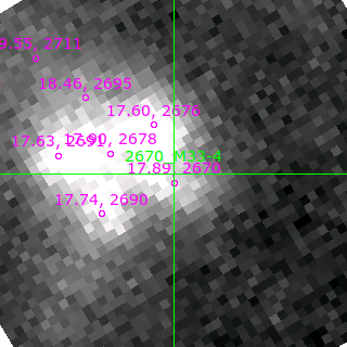 M33-4 in filter R on MJD  59161.070