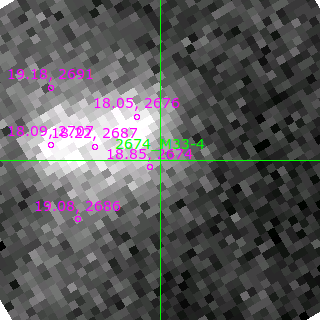 M33-4 in filter V on MJD  59161.070