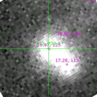 M33-5 in filter B on MJD  59171.090