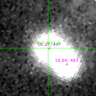 M33-5 in filter V on MJD  57988.410
