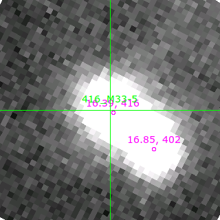 M33-5 in filter V on MJD  58103.170