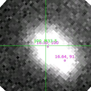 M33-5 in filter V on MJD  58403.150