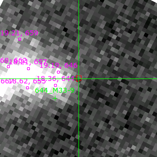 M33-6 in filter B on MJD  58108.110