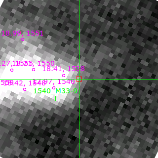 M33-6 in filter V on MJD  58108.110
