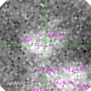 M33-7 in filter R on MJD  58433.010