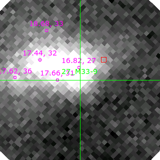 M33-9 in filter R on MJD  58433.010