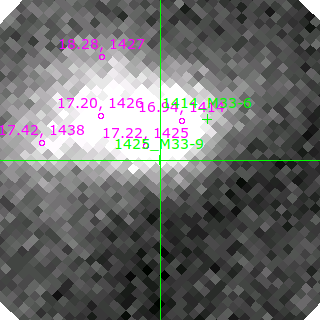 M33-9 in filter R on MJD  58433.010