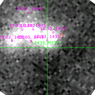 M33-9 in filter V on MJD  58341.390