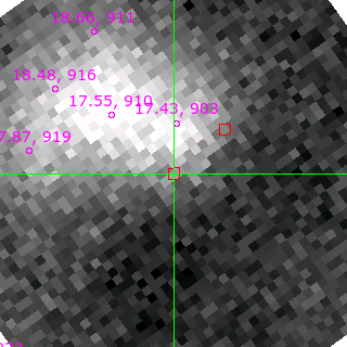 M33-9 in filter V on MJD  58779.180