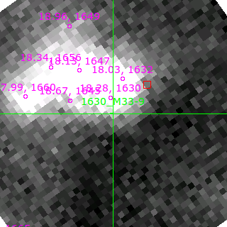 M33-9 in filter V on MJD  58812.200