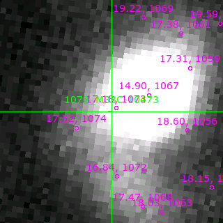 M33C-10473 in filter B on MJD  57035.140