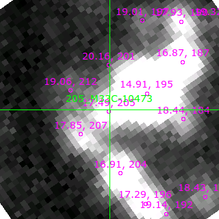 M33C-10473 in filter B on MJD  58784.120