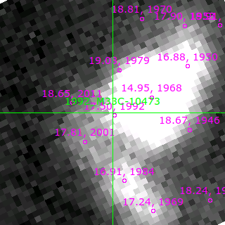 M33C-10473 in filter B on MJD  59879.130
