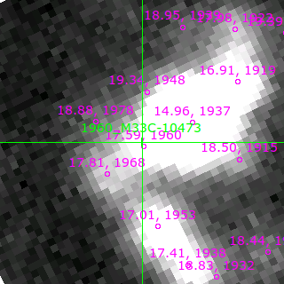 M33C-10473 in filter B on MJD  59903.220