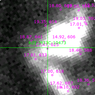 M33C-10473 in filter B on MJD  59904.120