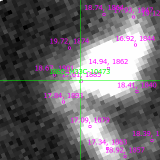 M33C-10473 in filter B on MJD  60205.160