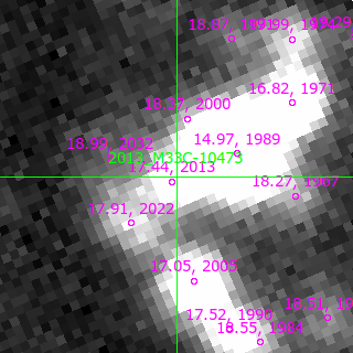 M33C-10473 in filter B on MJD  60342.090